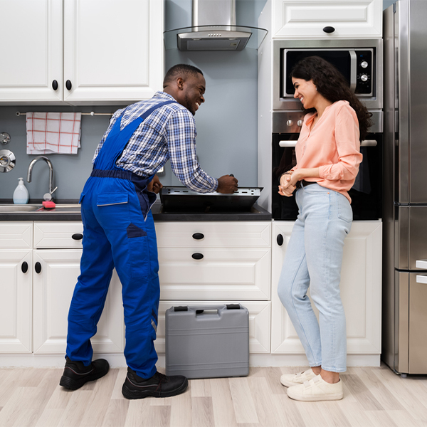 how long does it typically take to complete cooktop repair services in Franklin Center NJ